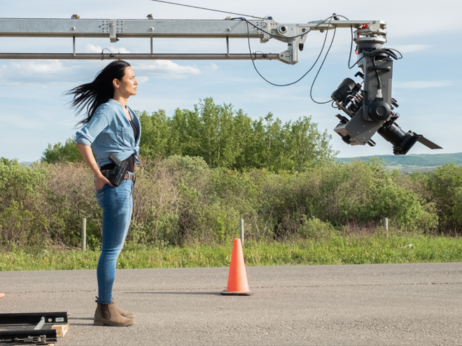 Jessica Matten stars in the ATPN series Tribal